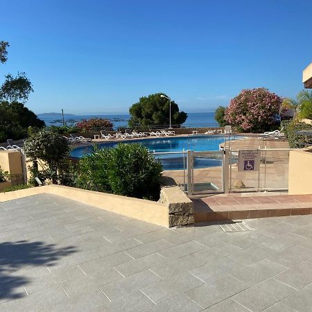 F2 Vue Mer Dans Residence Avec Piscine Ajaccio  Ngoại thất bức ảnh