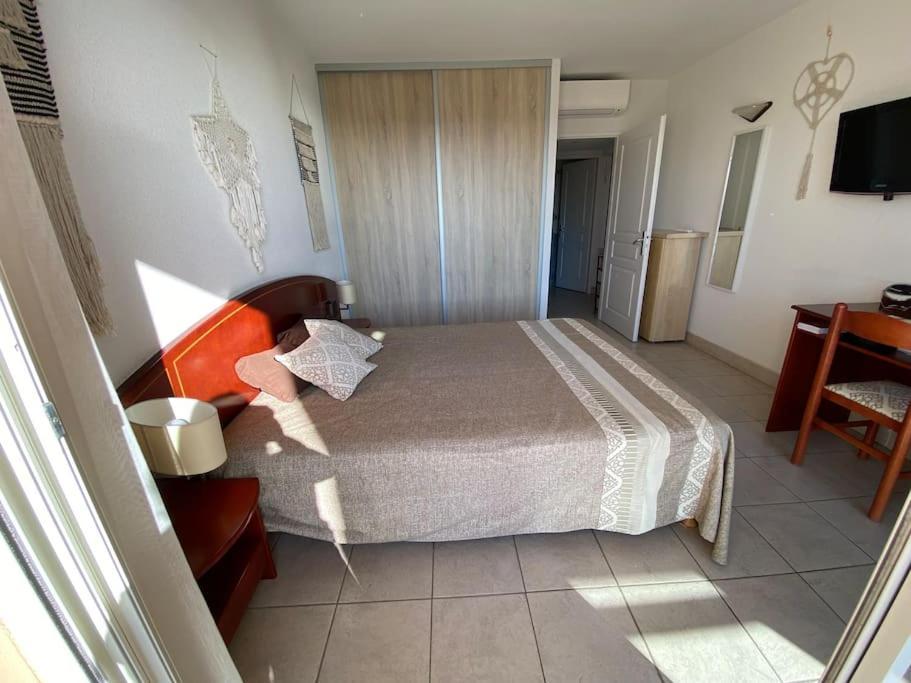 F2 Vue Mer Dans Residence Avec Piscine Ajaccio  Ngoại thất bức ảnh