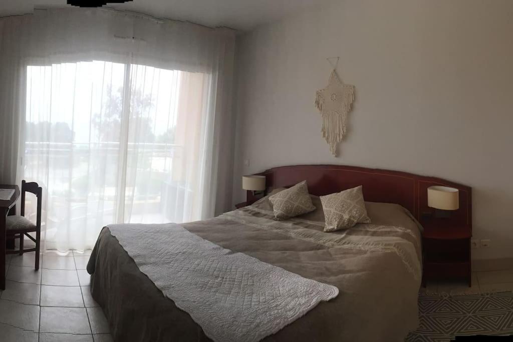 F2 Vue Mer Dans Residence Avec Piscine Ajaccio  Ngoại thất bức ảnh