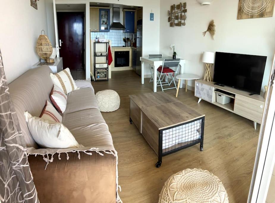 F2 Vue Mer Dans Residence Avec Piscine Ajaccio  Ngoại thất bức ảnh